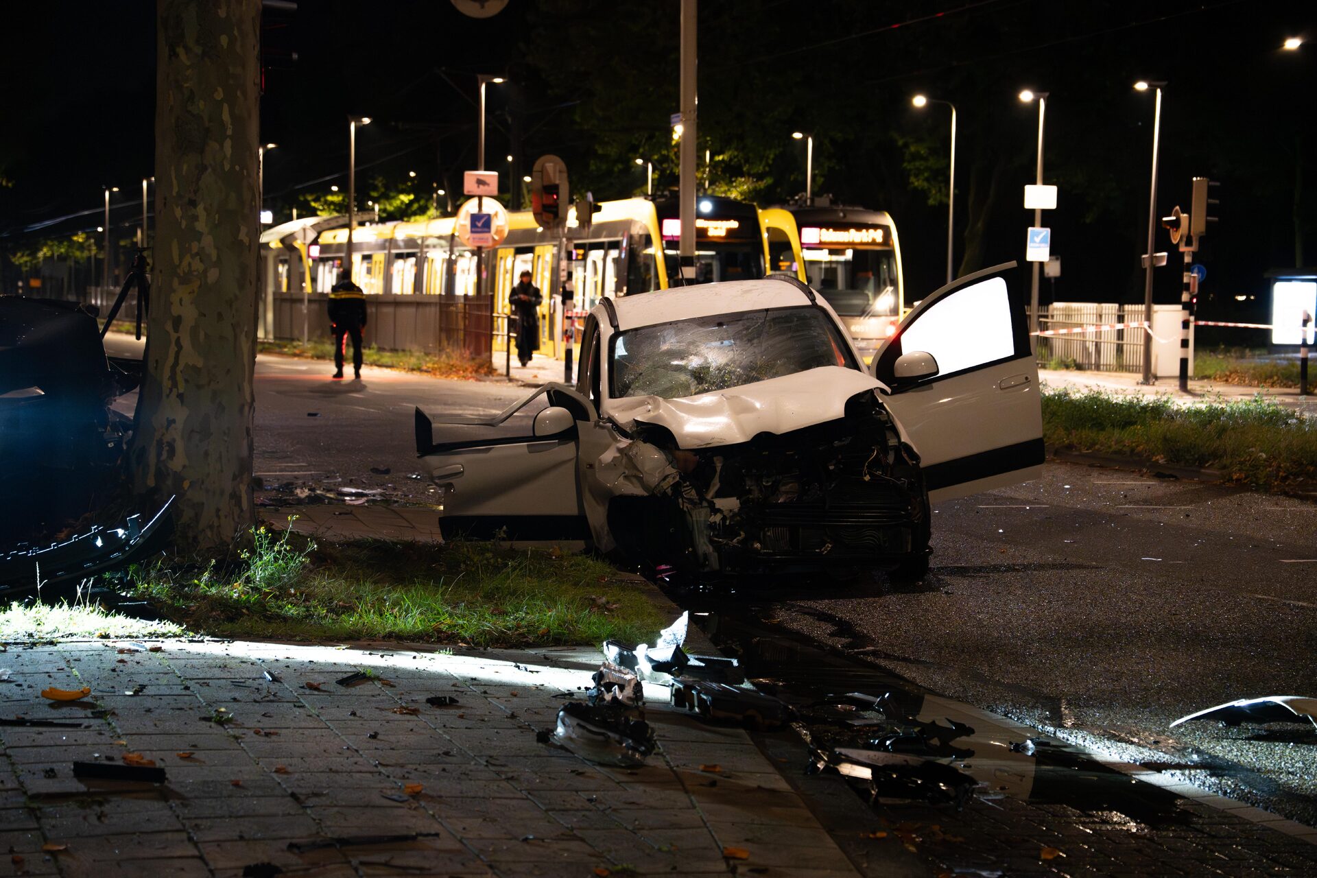 Veel schade door ongeval op kruising